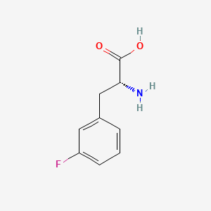 molecular formula C9H10FNO2 B2550130 3-Fluoro-D-phenylalanine CAS No. 110117-84-5; 19883-77-3; 2629-54-1