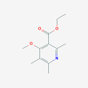 Ethyl 4-methoxy-2,5,6-trimethylpyridine-3-carboxylate