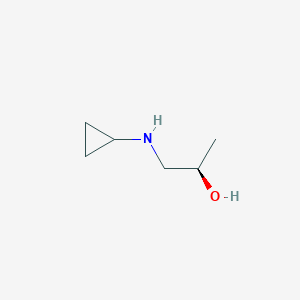 molecular formula C6H13NO B2550187 (2R)-1-(Cyclopropylamino)propan-2-ol CAS No. 1689848-26-7