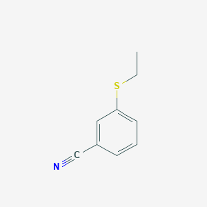 molecular formula C9H9NS B2550210 3-(乙硫基)苯甲腈 CAS No. 89407-24-9
