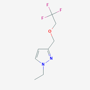 1-ethyl-3-[(2,2,2-trifluoroethoxy)methyl]-1H-pyrazole