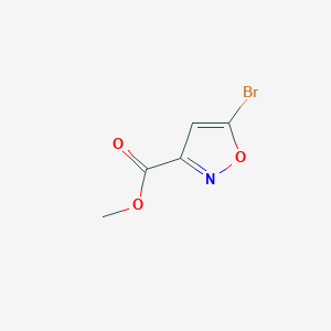 molecular formula C5H4BrNO3 B2550264 5-溴-1,2-恶唑-3-甲酸甲酯 CAS No. 2092727-66-5