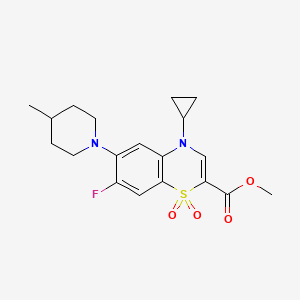 3-{[4-(2-ethoxyphenyl)piperazin-1-yl]sulfonyl}-N-(3-isopropoxypropyl)-1-methyl-1H-pyrazole-4-carboxamide