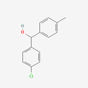 molecular formula C14H13ClO B2550311 4-Chloro-4'-methylbenzhydrol CAS No. 13389-74-7