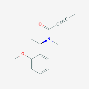 N-[(1R)-1-(2-Methoxyphenyl)ethyl]-N-methylbut-2-ynamide