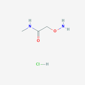 2-(aminooxy)-N-methylacetamide hydrochloride