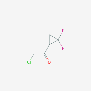 2-Chloro-1-(2,2-difluorocyclopropyl)ethanone
