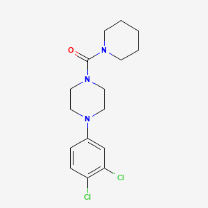 (4-(3,4-Dichlorophenyl)piperazin-1-yl)(piperidin-1-yl)methanone