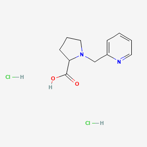 1-(Pyridin-2-ylmethyl)pyrrolidine-2-carboxylic acid dihydrochloride