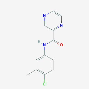 N-(4-Chloro-3-methylphenyl)pyrazine-2-carboxamide