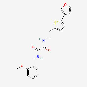 N1-(2-(5-(furan-3-yl)thiophen-2-yl)ethyl)-N2-(2-methoxybenzyl)oxalamide