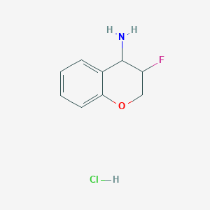3-Fluorochroman-4-amine hydrochloride