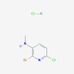 2-Bromo-6-chloro-N-methylpyridin-3-amine;hydrochloride