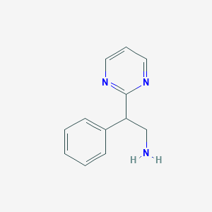 2-Phenyl-2-(pyrimidin-2-yl)ethanamine