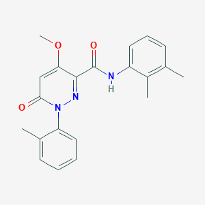 N-(2,3-dimethylphenyl)-4-methoxy-1-(2-methylphenyl)-6-oxopyridazine-3-carboxamide