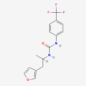 1-(1-(Furan-3-yl)propan-2-yl)-3-(4-(trifluoromethyl)phenyl)urea