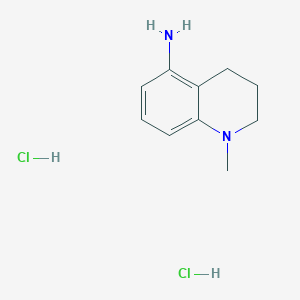 1-methyl-3,4-dihydro-2H-quinolin-5-amine;dihydrochloride