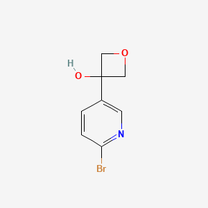 3-(6-Bromopyridin-3-yl)oxetan-3-ol