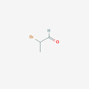 molecular formula C3H5BrO B025509 2-溴丙醛 CAS No. 19967-57-8