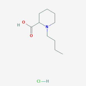 molecular formula C10H20ClNO2 B2550916 1-丁基哌啶-2-羧酸盐酸盐 CAS No. 1255664-52-8