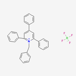 molecular formula C30H24BF4N B2550935 N-Benzyl-2,4,6-triphenyl pyridinium tetrafluoroborate CAS No. 66310-10-9