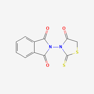 2-(4-oxo-2-thioxo-1,3-thiazolan-3-yl)-1H-isoindole-1,3(2H)-dione