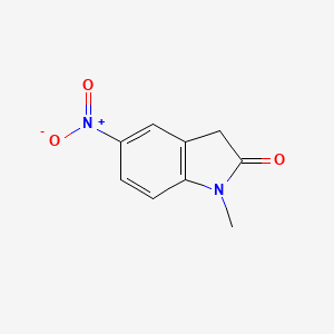 molecular formula C9H8N2O3 B2551002 1-Methyl-5-nitroindolin-2-one CAS No. 20870-89-7
