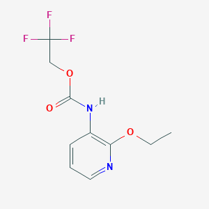 2,2,2-trifluoroethyl N-(2-ethoxypyridin-3-yl)carbamate