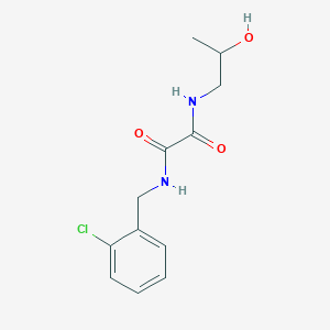 N1-(2-chlorobenzyl)-N2-(2-hydroxypropyl)oxalamide