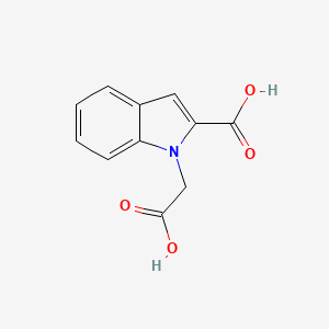 1-(Carboxymethyl)-1H-indole-2-carboxylic acid