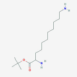 molecular formula C15H32N2O2 B2551193 tert-Butyl (10-aminodecyl)carbamate CAS No. 216961-61-4