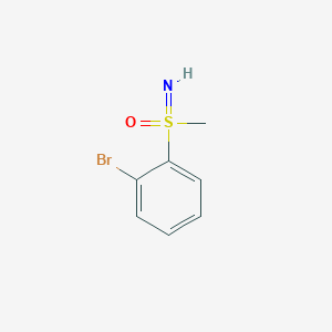 molecular formula C7H8BrNOS B2551199 S-Methyl-S-(2-bromophenyl)sulfoximine CAS No. 833459-47-5