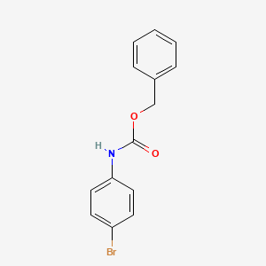 molecular formula C14H12BrNO2 B2551254 Benzyl 4-bromophenylcarbamate CAS No. 92159-87-0