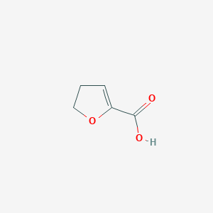 molecular formula C5H6O3 B2551323 4,5-Dihydrofuran-2-carboxylic acid CAS No. 14698-29-4; 444777-27-9