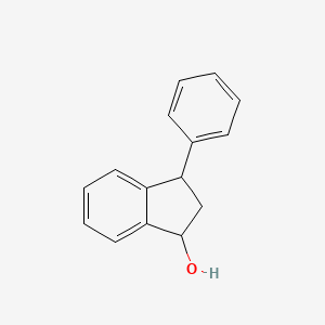 molecular formula C15H14O B2551374 3-phenyl-2,3-dihydro-1H-inden-1-ol CAS No. 30516-40-6