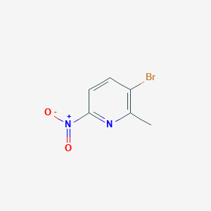 molecular formula C6H5BrN2O2 B2551400 3-溴-2-甲基-6-硝基吡啶 CAS No. 1231930-13-4