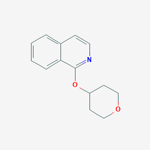 1-(Oxan-4-yloxy)isoquinoline