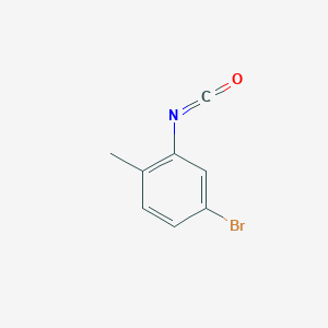 B2551477 4-Bromo-2-isocyanato-1-methylbenzene CAS No. 74738-34-4