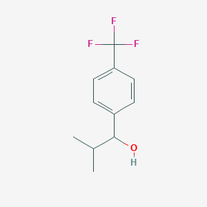 2-Methyl-1-[4-(trifluoromethyl)phenyl]propan-1-ol