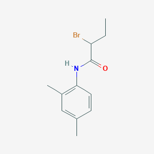molecular formula C12H16BrNO B2551555 2-bromo-N-(2,4-dimethylphenyl)butanamide CAS No. 244793-29-1