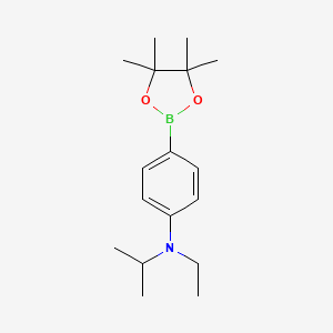 N-Ethyl-N-isopropyl-4-(4,4,5,5-tetramethyl-1,3,2-dioxaborolan-2-yl)aniline