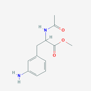 molecular formula C12H16N2O3 B2551643 3-(3-氨基苯基)-2-乙酰氨基丙酸甲酯 CAS No. 219826-11-6