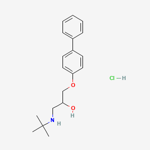1-([1,1'-Biphenyl]-4-yloxy)-3-(tert-butylamino)propan-2-ol hydrochloride