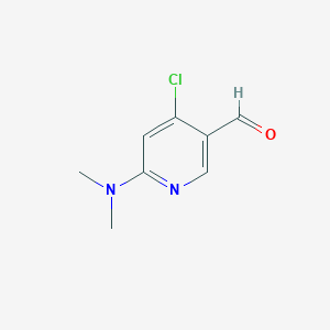 4-Chloro-6-(dimethylamino)pyridine-3-carbaldehyde