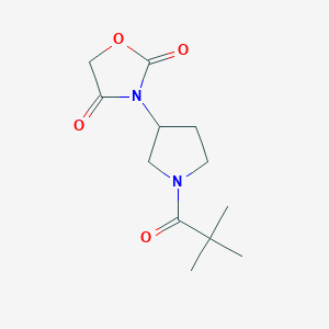 3-(1-Pivaloylpyrrolidin-3-yl)oxazolidine-2,4-dione