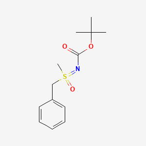 S-Benzyl-N-tert-butoxycarbonyl-S-methylsulfoximine