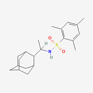 N-[1-(2-adamantyl)ethyl]-2,4,6-trimethylbenzenesulfonamide