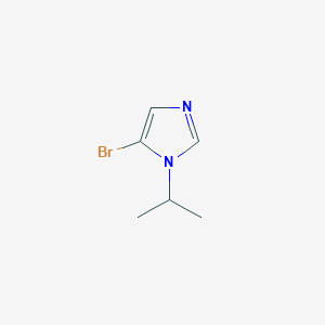molecular formula C6H9BrN2 B2551834 5-溴-1-异丙基-1H-咪唑 CAS No. 1378632-40-6