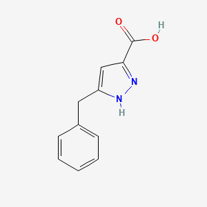 5-benzyl-1H-pyrazole-3-carboxylic Acid