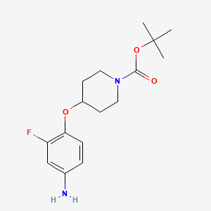 tert-Butyl 4-(4-amino-2-fluorophenoxy)piperidine-1-carboxylate
